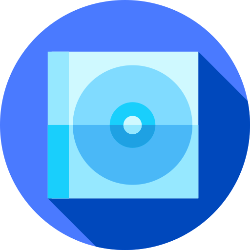 Compact disc Flat Circular Flat icon