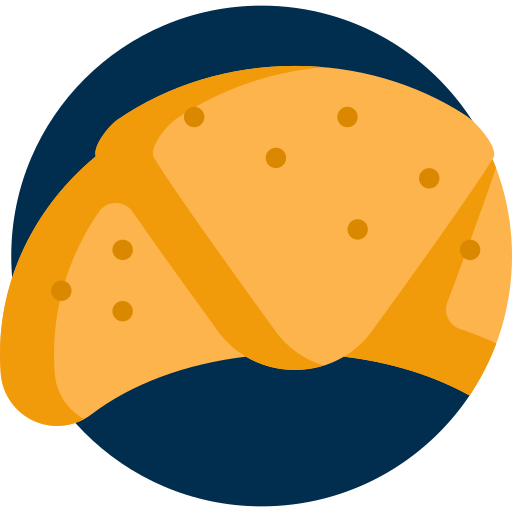 croissant Detailed Flat Circular Flat icon