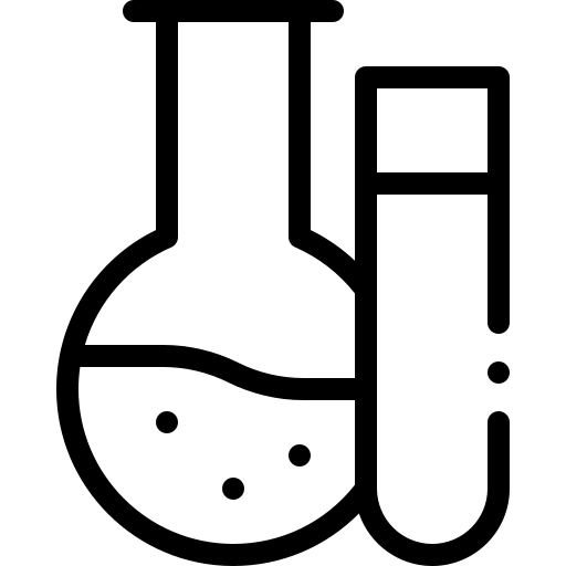 chemia Detailed Rounded Lineal ikona