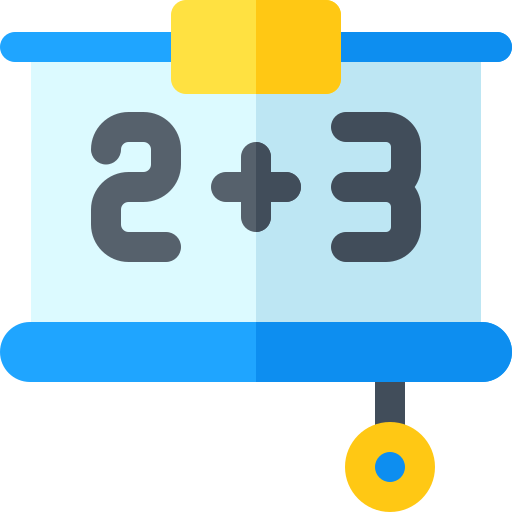 Mathematics Basic Rounded Flat icon