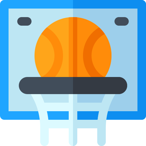 Basketball Basic Rounded Flat icon