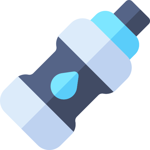 hydratatie Basic Rounded Flat icoon