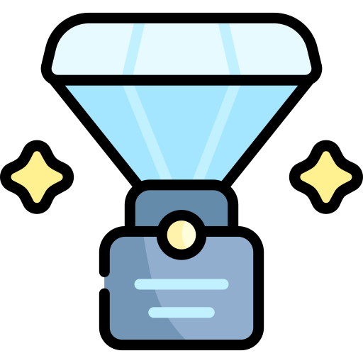Trofeo Kawaii Lineal color icono
