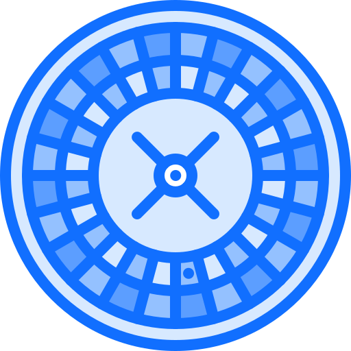 Roulette Coloring Blue icon