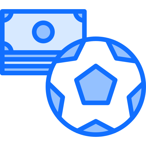 도박 Coloring Blue icon