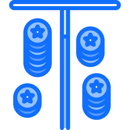 작은 조각 Coloring Blue icon