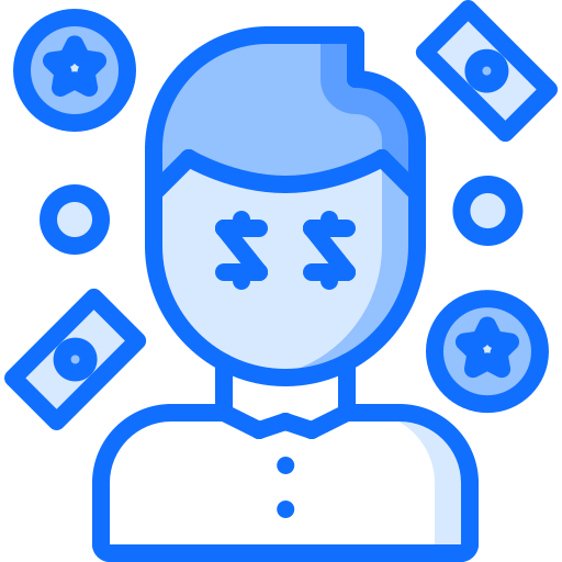 giocatore Coloring Blue icona