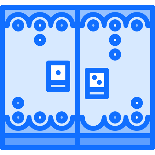 backgammon Coloring Blue icona