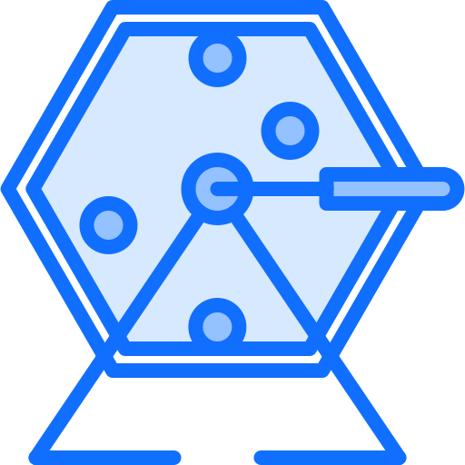 bingo Coloring Blue icon