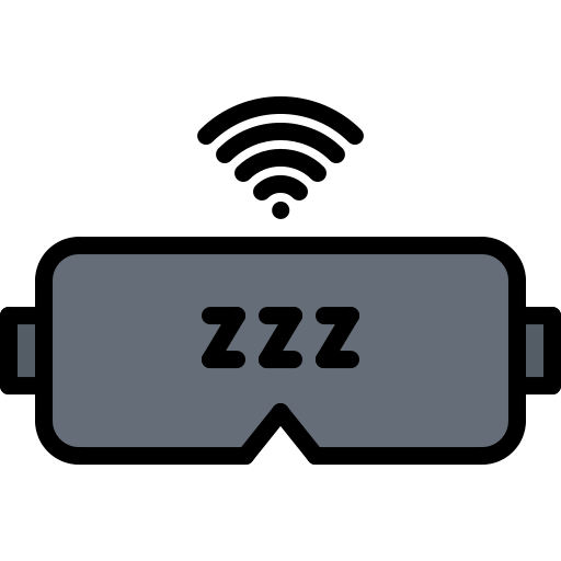 Sleep mask Coloring Color icon