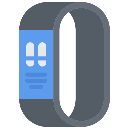 Smartband Coloring Flat icono