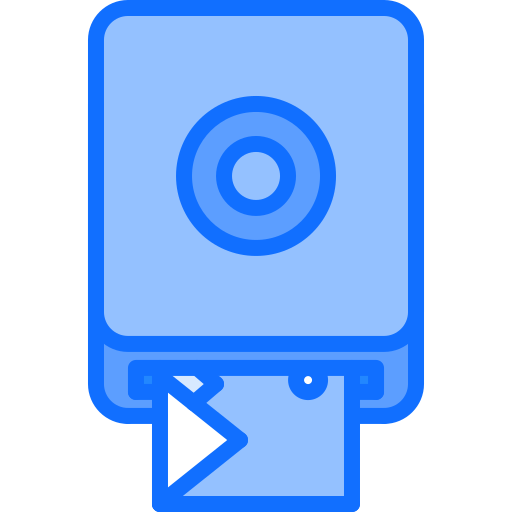 Mini impresora Coloring Blue icono