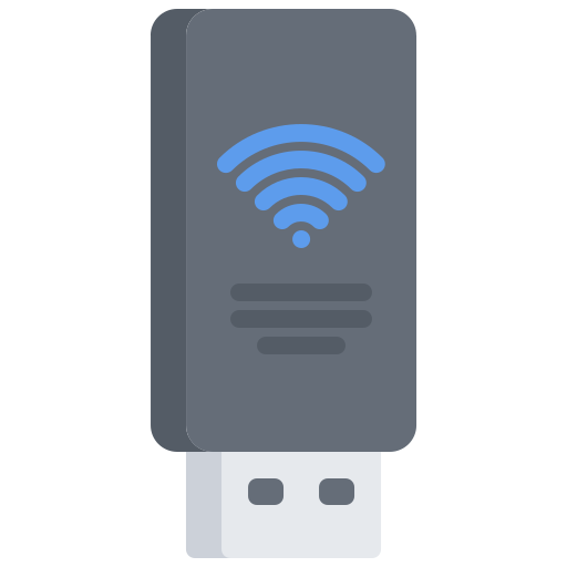 Wifi Coloring Flat icono