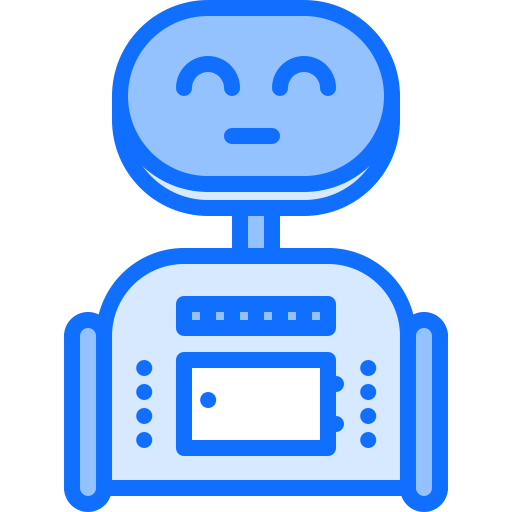 Robot Coloring Blue icono