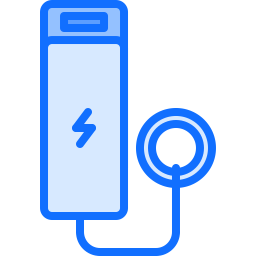 Banco de energía Coloring Blue icono