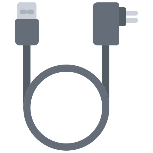 Charger Coloring Flat icon