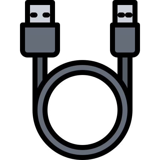 micro usb Coloring Color icon