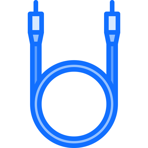 jack-kabel Coloring Blue icoon