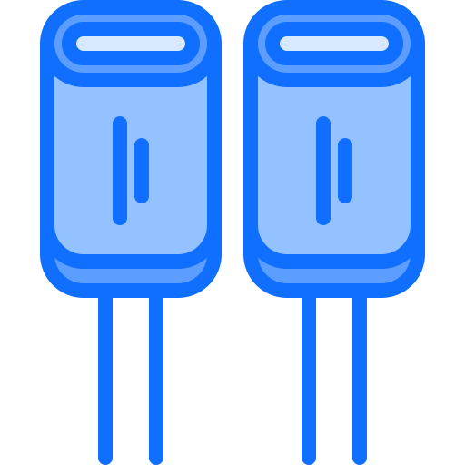Capacitor Coloring Blue icon
