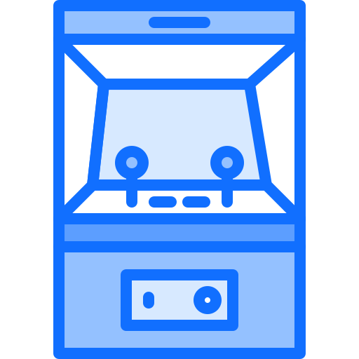 arcade-spiel Coloring Blue icon