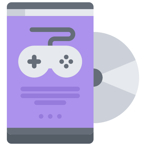 Videojuegos Coloring Flat icono