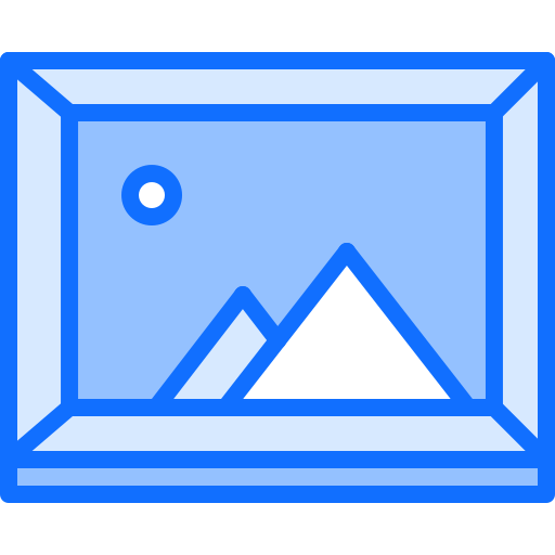 フレーム Coloring Blue icon