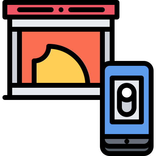 Fireplace Coloring Color icon