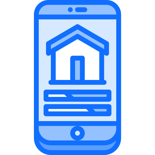 スマートフォン Coloring Blue icon