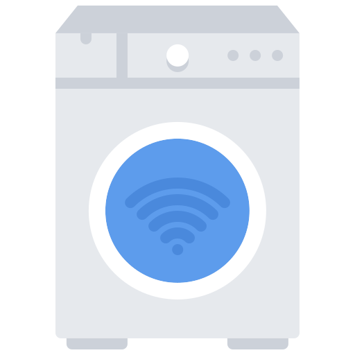 waschmaschine Coloring Flat icon