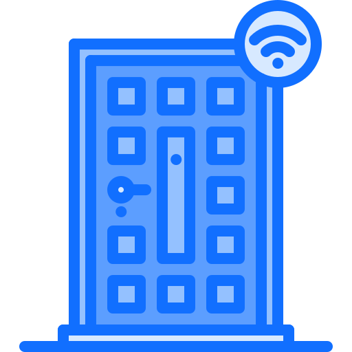 Puerta Coloring Blue icono
