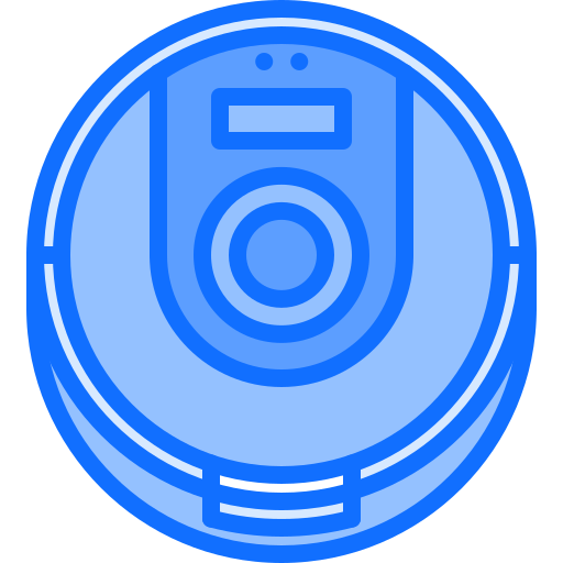 Robot aspiradora Coloring Blue icono