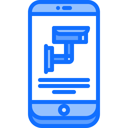 スマートフォン Coloring Blue icon
