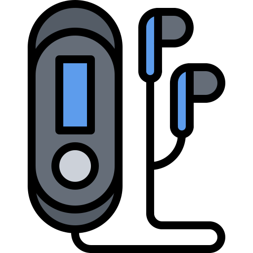 Mp3 player Coloring Color icon