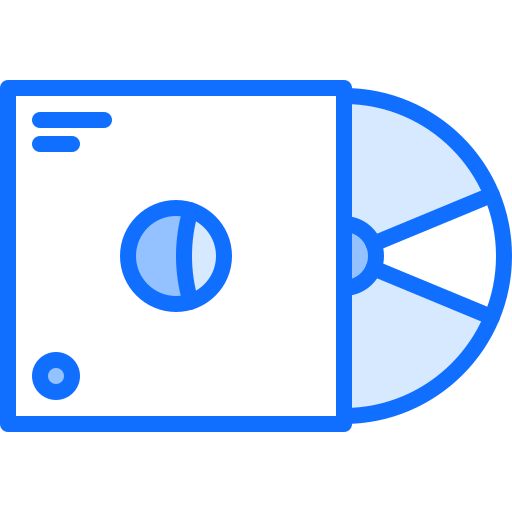Vynil Coloring Blue icon