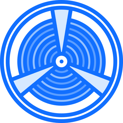 nastro magnetico Coloring Blue icona