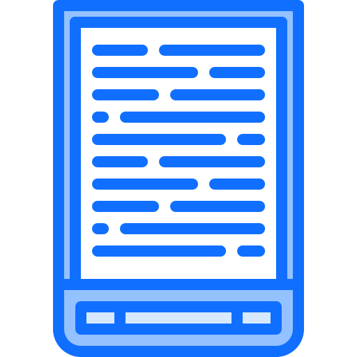 Ebook Coloring Blue icono