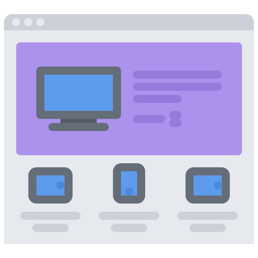 webサイト Coloring Flat icon