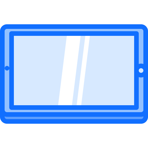 태블릿 Coloring Blue icon