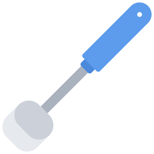Ladle Coloring Flat icon