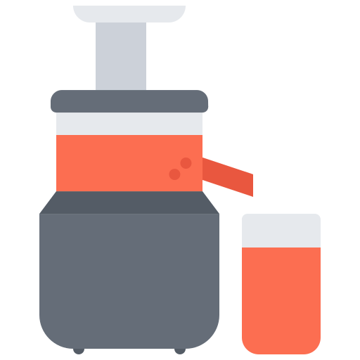 Juicer Coloring Flat icon