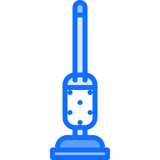 Vacuum cleaner Coloring Blue icon