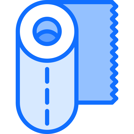 papierhandtuch Coloring Blue icon