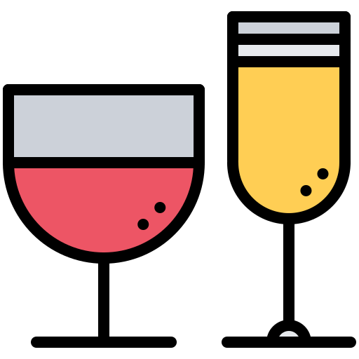 ワイングラス Coloring Color icon