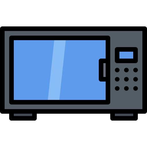 Microwave oven Coloring Color icon