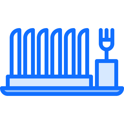 Сушилка для тарелок Coloring Blue иконка