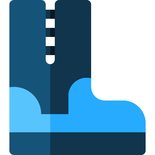 stivali Basic Rounded Flat icona