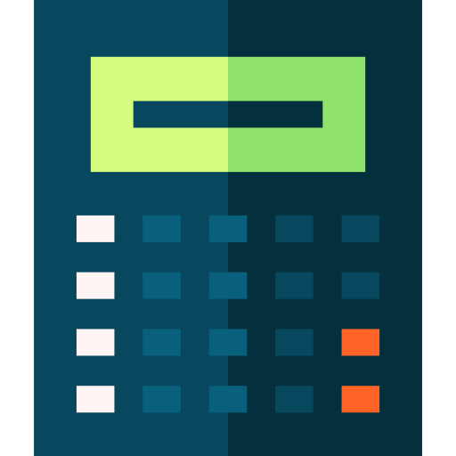calcolatrice Basic Straight Flat icona