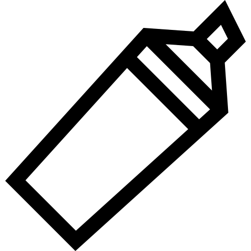 Marcador Basic Straight Lineal Ícone