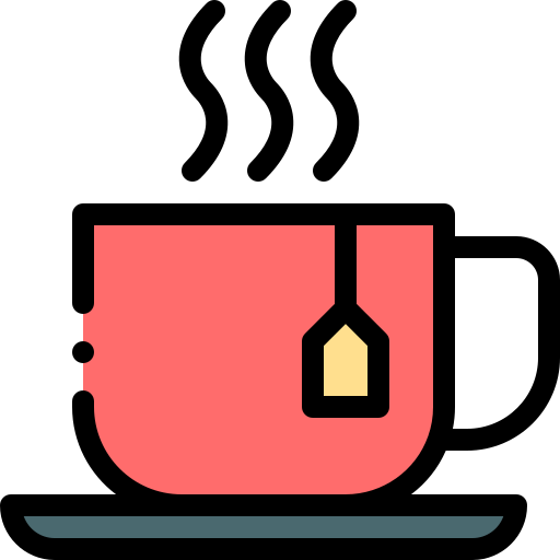 teetasse Detailed Rounded Lineal color icon