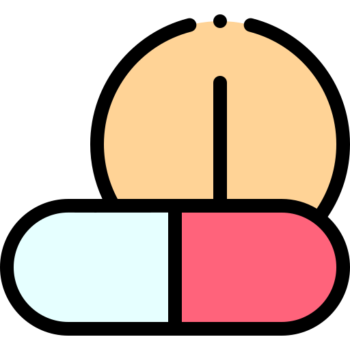 tabletten Detailed Rounded Lineal color icon